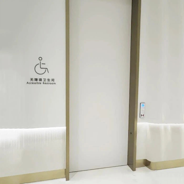 Electric Door Vacant Occupied Push Plates Kit suppliers